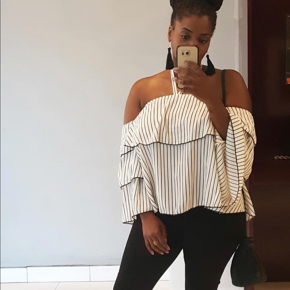 Off the shoulder top